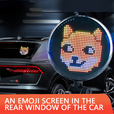 لوحة عرض LED للنافذة الخلفية قابلة للبرمجة 36 فولت لشاحنة السيارة